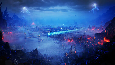 Metallic Valley - Outpost Art