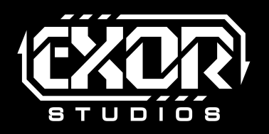 EXOR Studios white logo