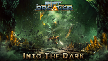 Into the Dark + Logo 4K
